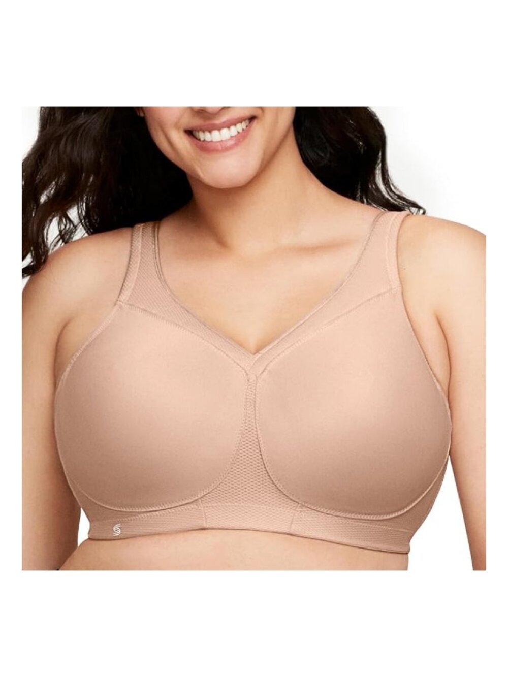 ✨ Glamorise 1006 Full Figure  MagicLift Seamless Sports Bra Wirefree 40J NWOT